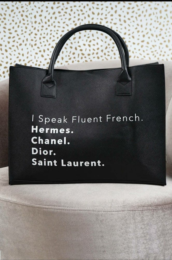 Fluent French Tote