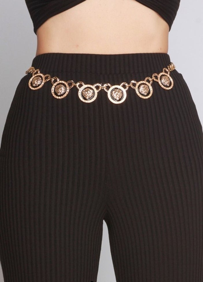 Gold Chain Hip Belt